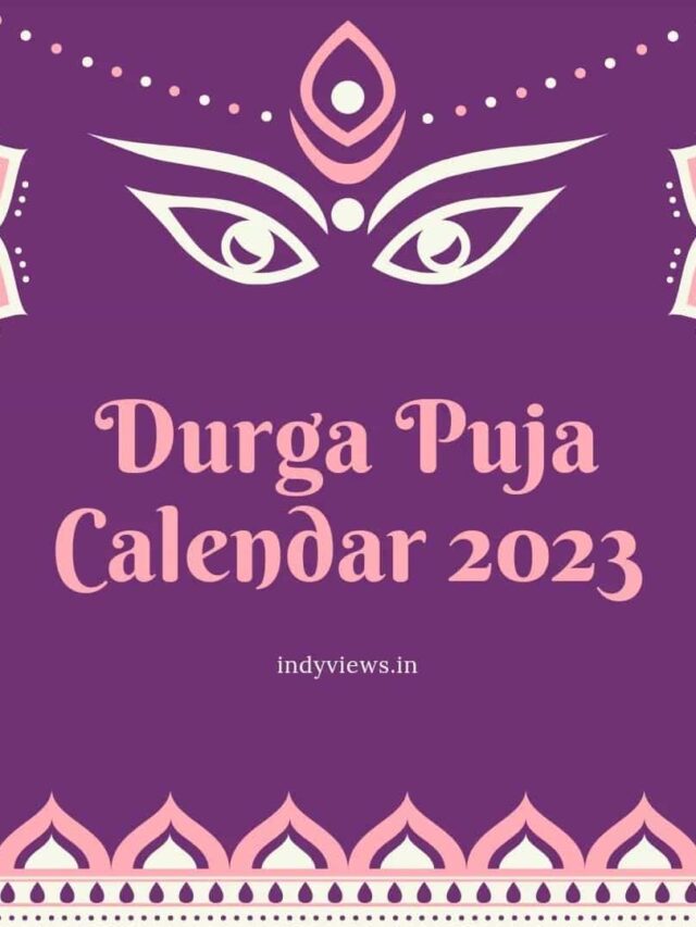 Durga Puja Calendar 2023